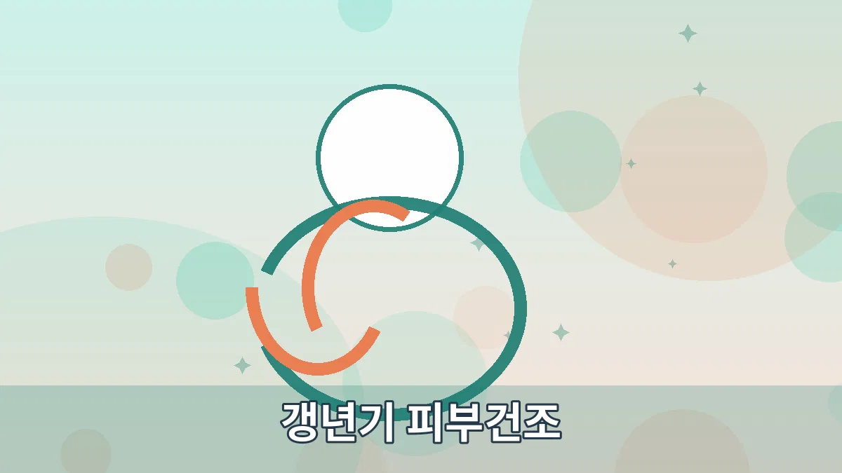 갱년기 피부건조 안내 이미지 3