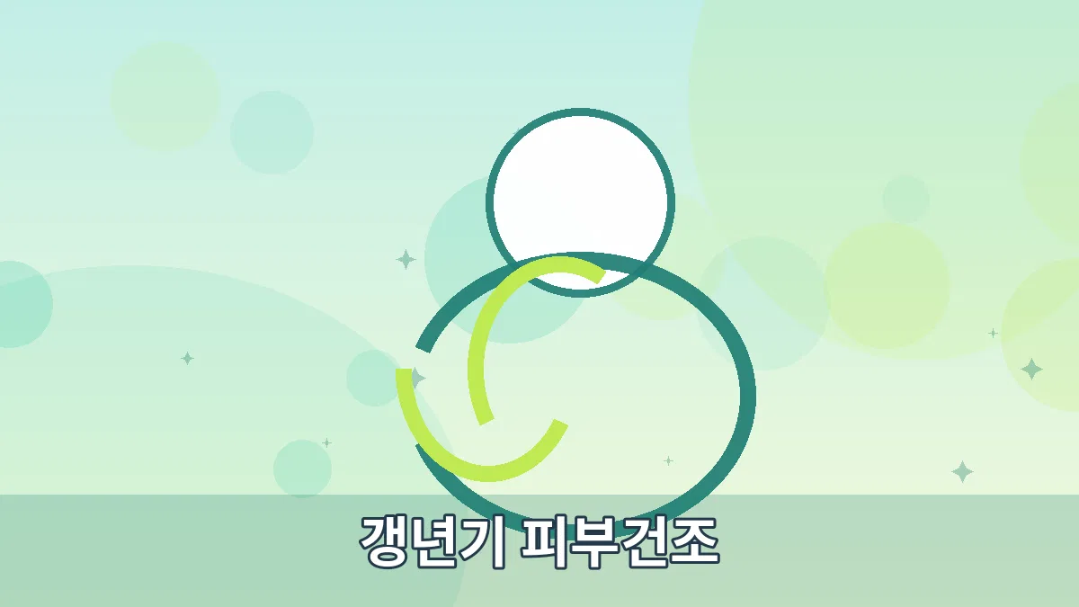 갱년기 피부건조 안내 이미지 5